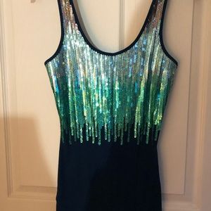 Express sparkly tank